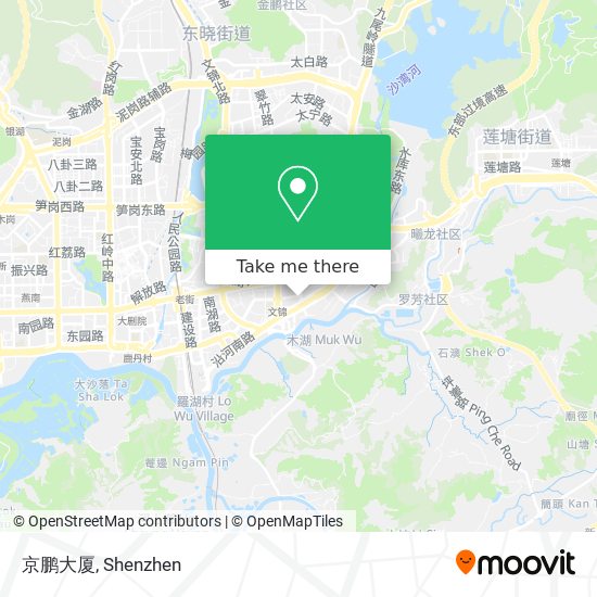 京鹏大厦 map