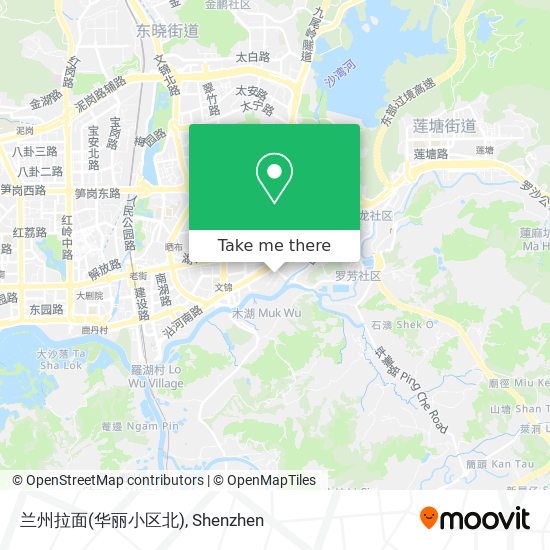 兰州拉面(华丽小区北) map