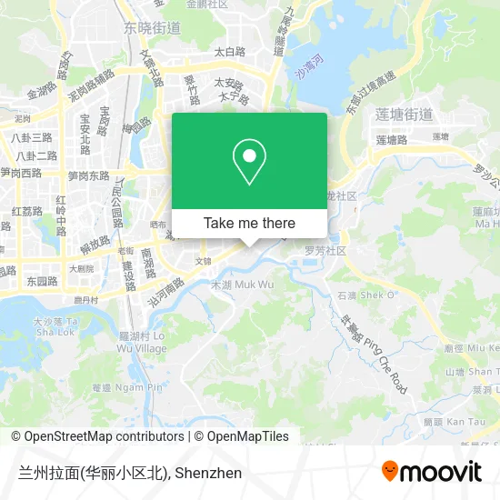 兰州拉面(华丽小区北) map
