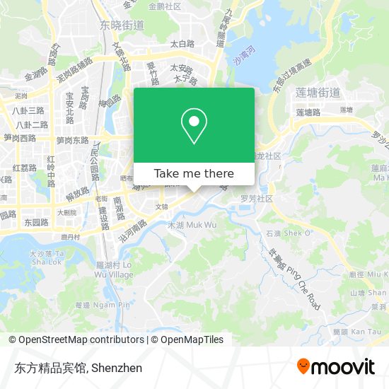 东方精品宾馆 map