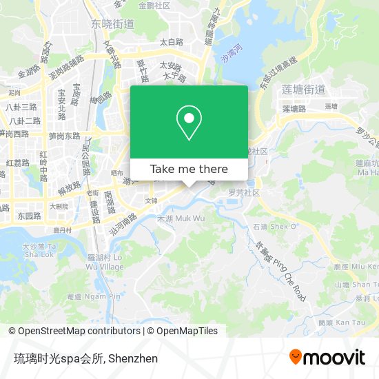 琉璃时光spa会所 map