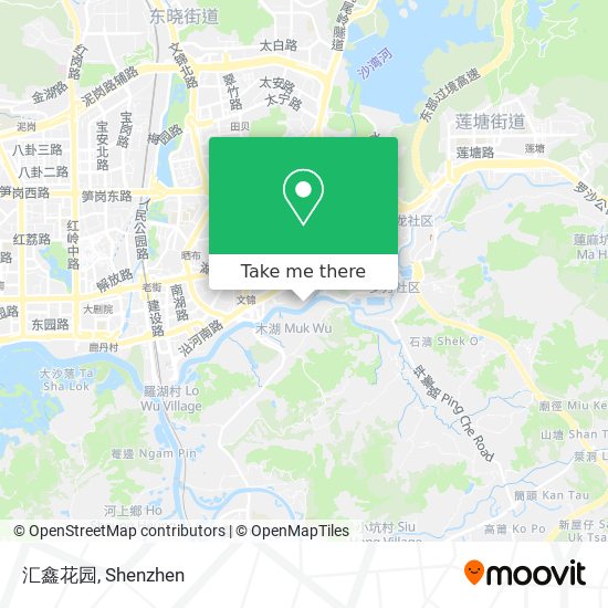 汇鑫花园 map