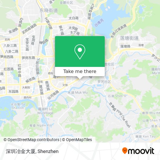 深圳冶金大厦 map