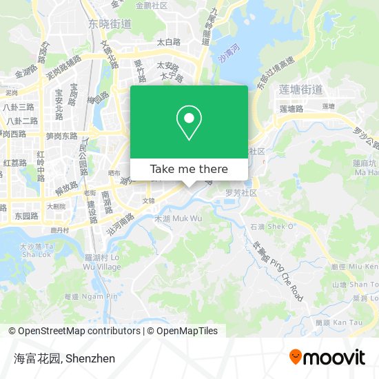 海富花园 map