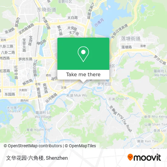 文华花园-六角楼 map