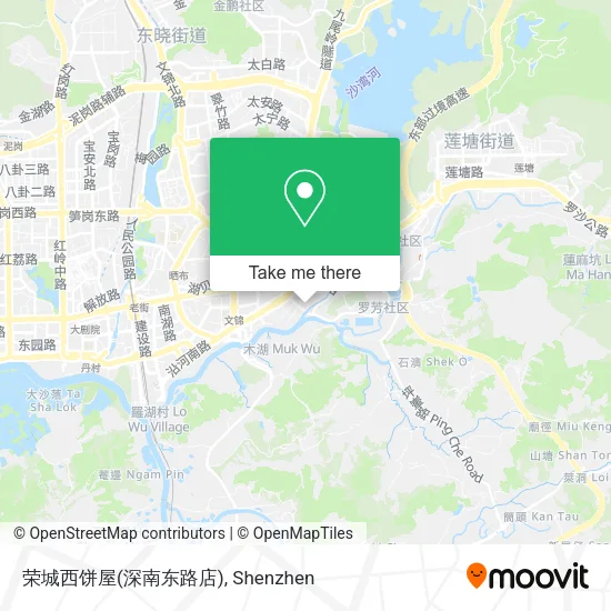 荣城西饼屋(深南东路店) map