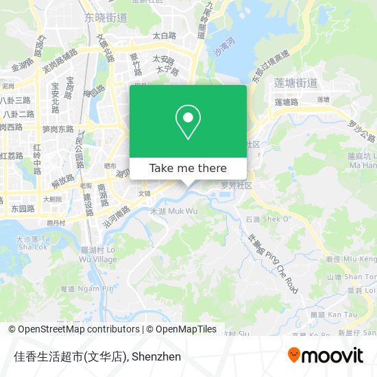 佳香生活超市(文华店) map