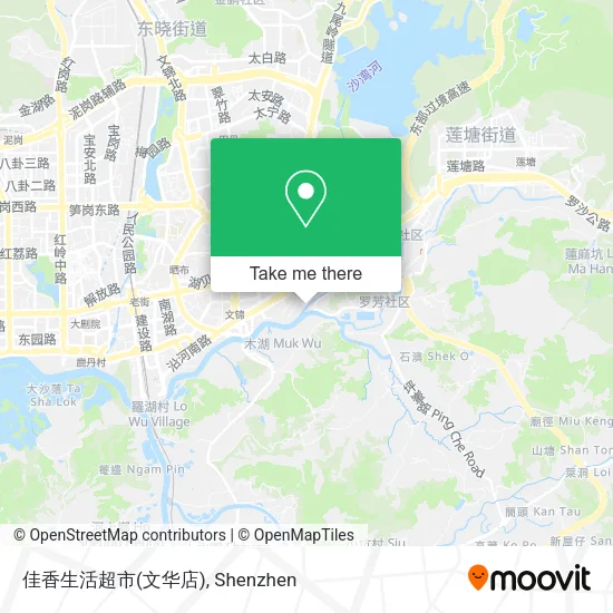佳香生活超市(文华店) map