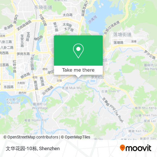 文华花园-10栋 map