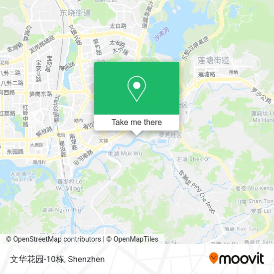 文华花园-10栋 map