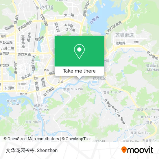 文华花园-9栋 map