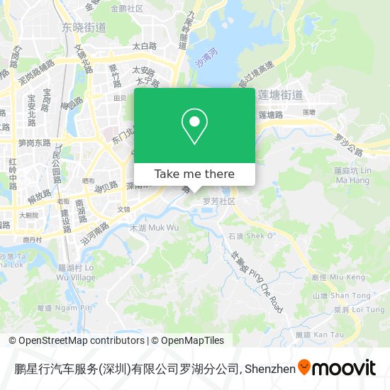 鹏星行汽车服务(深圳)有限公司罗湖分公司 map