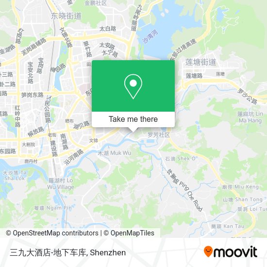 三九大酒店-地下车库 map