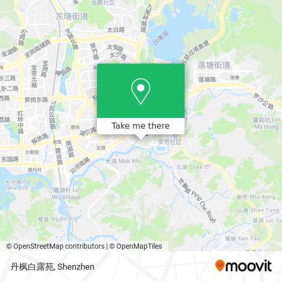 丹枫白露苑 map