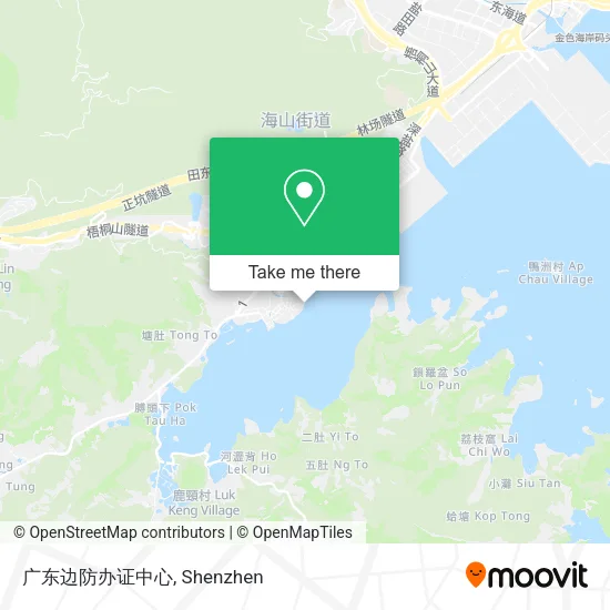 广东边防办证中心 map