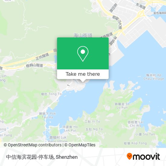 中信海滨花园-停车场 map