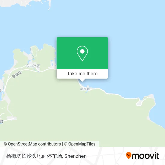 杨梅坑长沙头地面停车场 map
