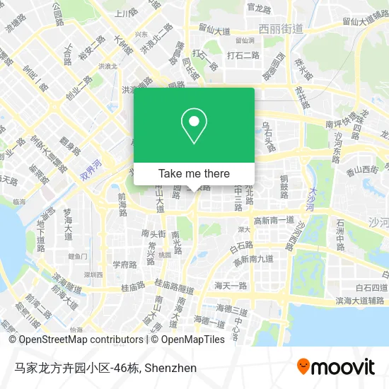 马家龙方卉园小区-46栋 map