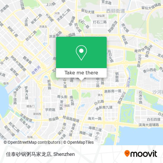 佳泰砂锅粥马家龙店 map
