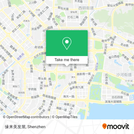 缘来美发屋 map