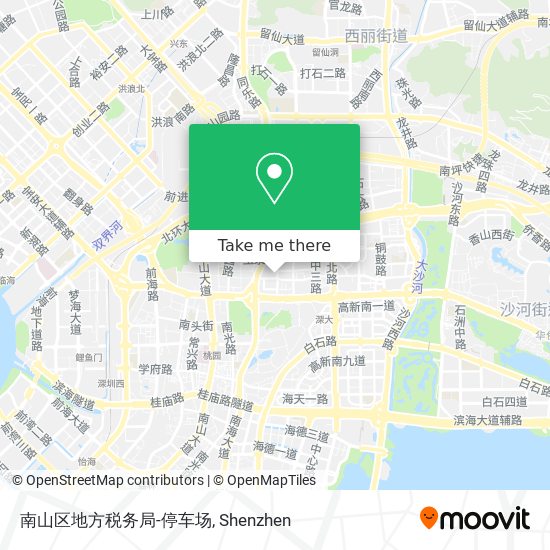 南山区地方税务局-停车场 map