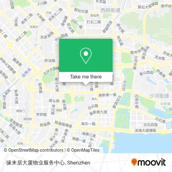 缘来居大厦物业服务中心 map