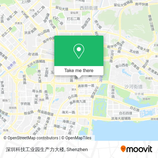 深圳科技工业园生产力大楼 map