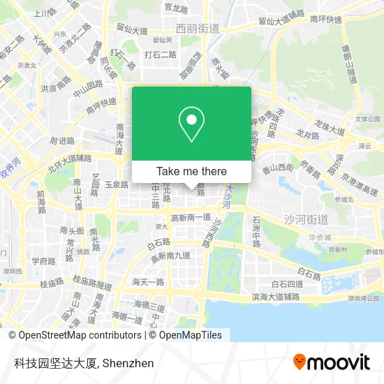 科技园坚达大厦 map