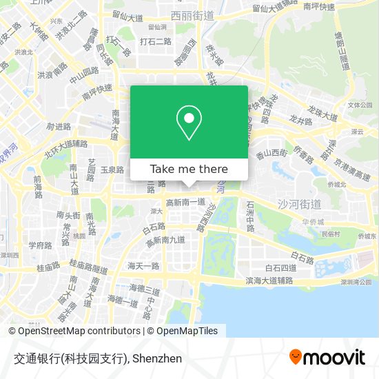 交通银行(科技园支行) map