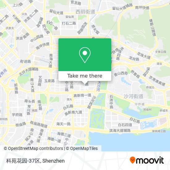 科苑花园-37区 map