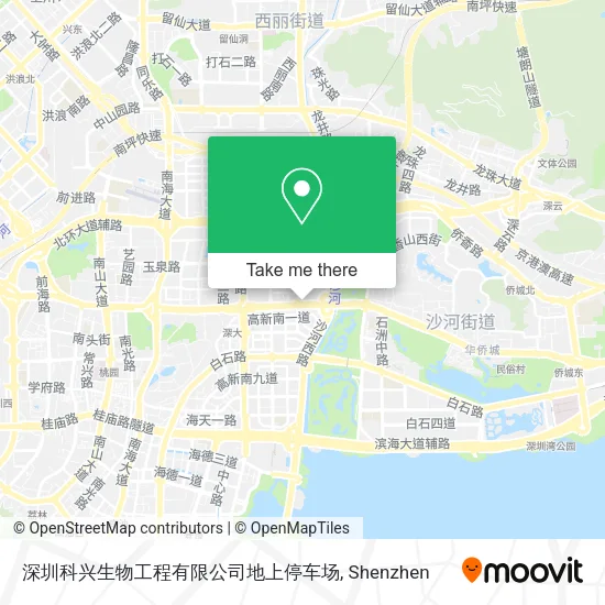 深圳科兴生物工程有限公司地上停车场 map