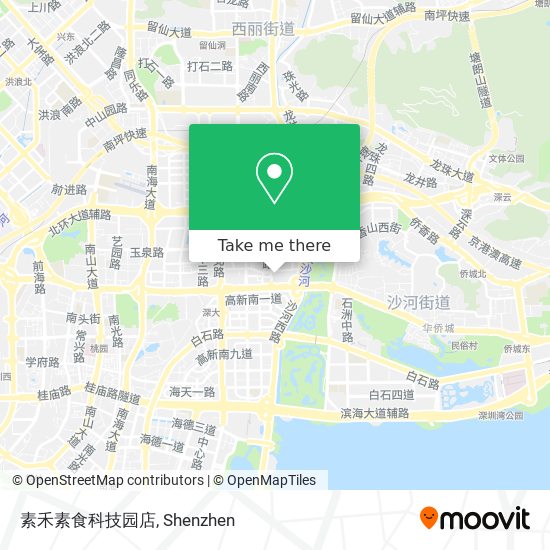 素禾素食科技园店 map