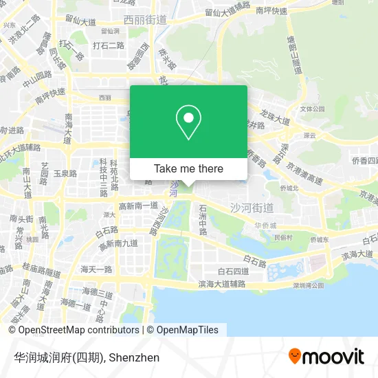 华润城润府(四期) map