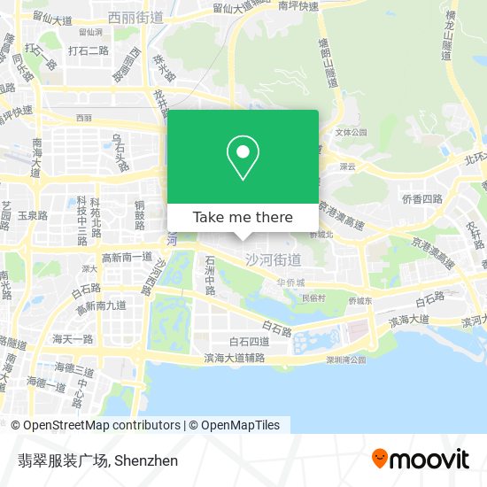 翡翠服装广场 map