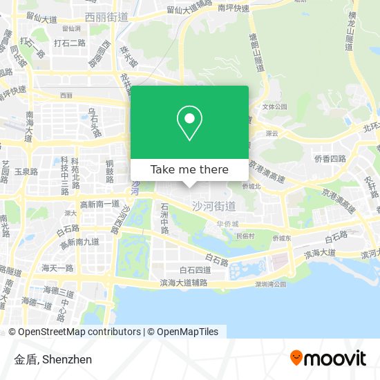 金盾 map