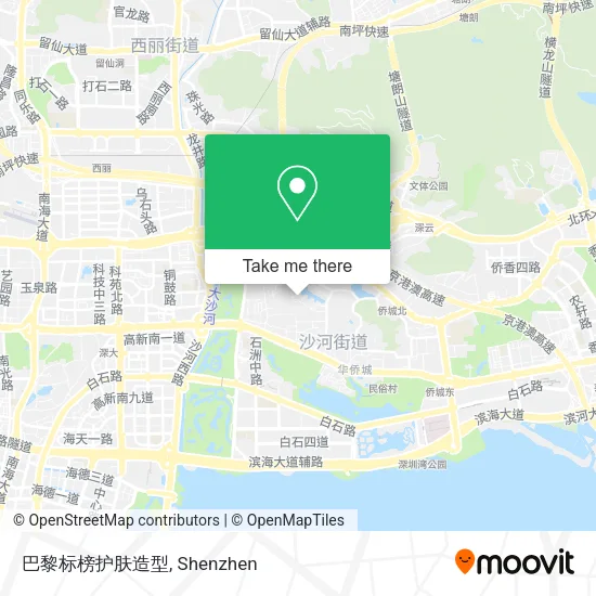 巴黎标榜护肤造型 map
