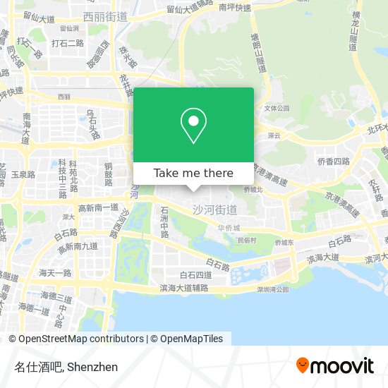 名仕酒吧 map