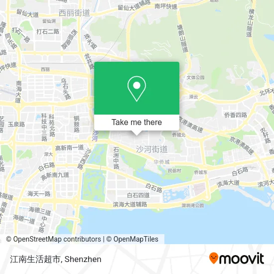 江南生活超市 map