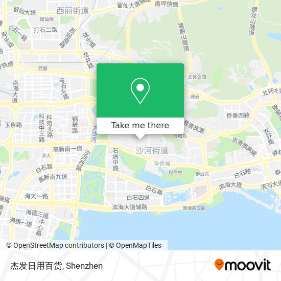 杰发日用百货 map