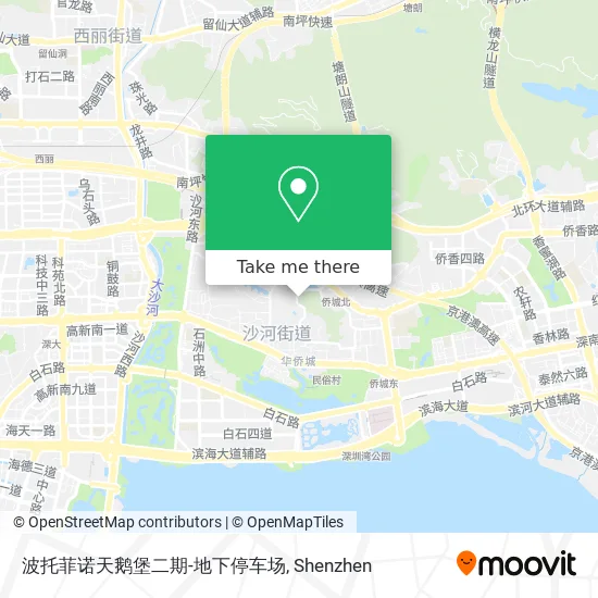 波托菲诺天鹅堡二期-地下停车场 map