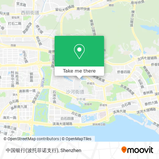 中国银行(波托菲诺支行) map