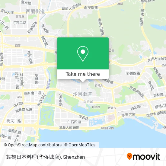 舞鹤日本料理(华侨城店) map