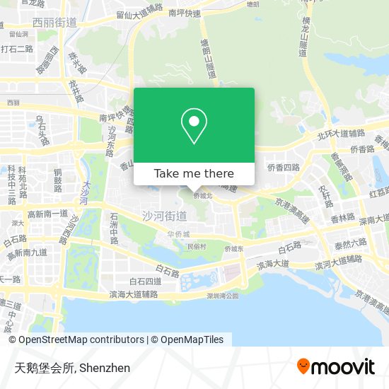 天鹅堡会所 map