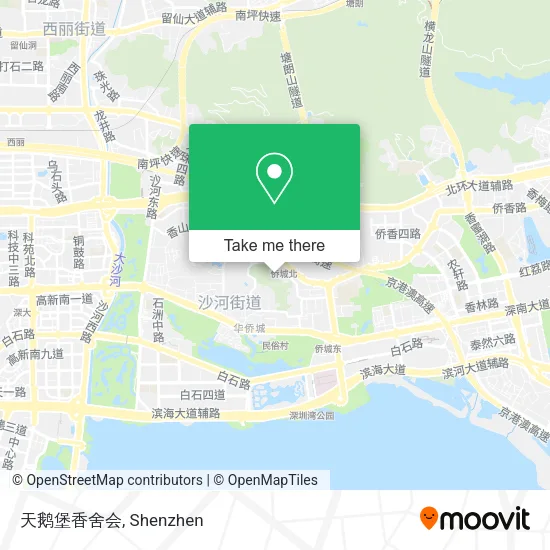 天鹅堡香舍会 map