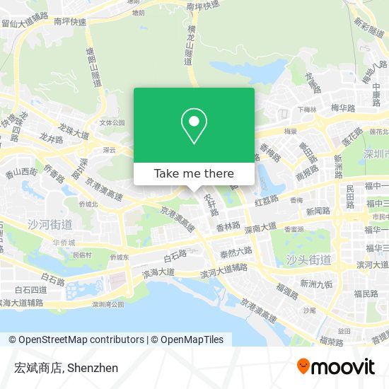 宏斌商店 map