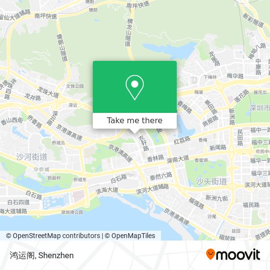 鸿运阁 map