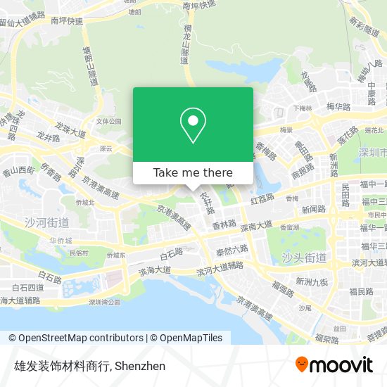 雄发装饰材料商行 map