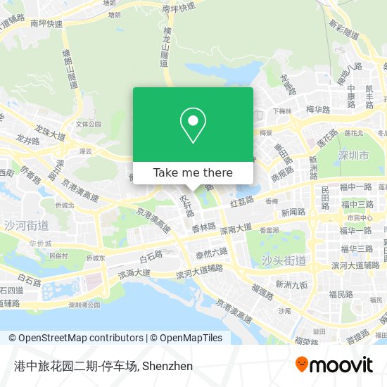港中旅花园二期-停车场 map