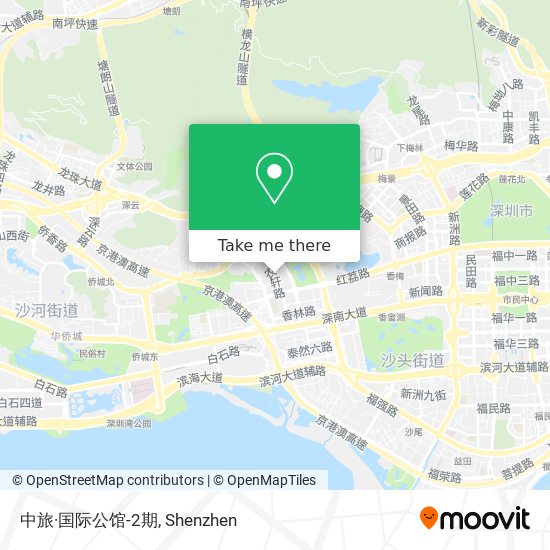中旅·国际公馆-2期 map