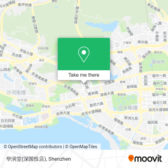 华润堂(深国投店) map